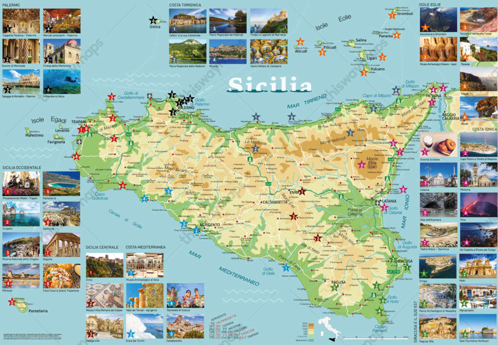Mappa Della Sicilia Turistica Thiswaymaps Mappe Perso Vrogue Co